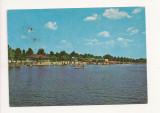 CA16 -Carte Postala-Amara, Vedere de pe plaja, circulata 1974