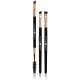 Lash Brow Eyebrow brushes set perii machiaj pentru spr&acirc;ncene
