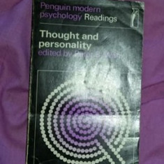 Thought and personality : selected readings /​ edited by Peter B. Warr