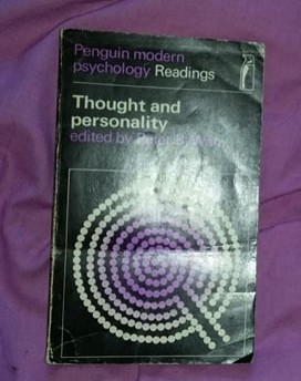 Thought and personality : selected readings /​ edited by Peter B. Warr foto