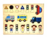 Puzzle Educatia Rutiera, 7Toys, Brand