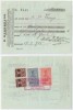 Romania, B. Ungureanu, Import &amp; Export, Chitanta, Bucuresti, 1935