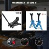 Pachet cric crocodil 3T pompa dubla + Set capre reglabile 3T