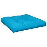 Cumpara ieftin Perna pentru paleti, albastru, 80x80x12 cm, material textil