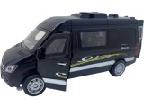 Macheta metal replica Mercedes Sprinter de pasageri negru 1:32