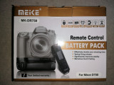 MeiKe - Grip pentru Nikon D750, FSK 2.4G, cu telecomanda