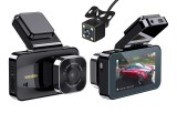 Cumpara ieftin Camera auto DVR fata-spate 1080P IPS 3 inch KSC-1132