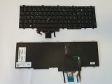 Tastatura laptop noua Dell Latitude E5550 E5570 E5580 BACKLIT FRENCH DP/N WCKVN