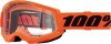 Ochelari cross/atv 100% Strata 2 Junior Orange, lentila transparenta, culoare ra... Cod Produs: MX_NEW 26013504PE