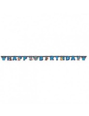 Banner HAPPY BIRTHDAY Paw Patrol/Patrula Ca?elu?ilor 180x14 cm foto