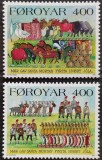 BC111, Insulele Feroe 1994, serie traditii, folclor