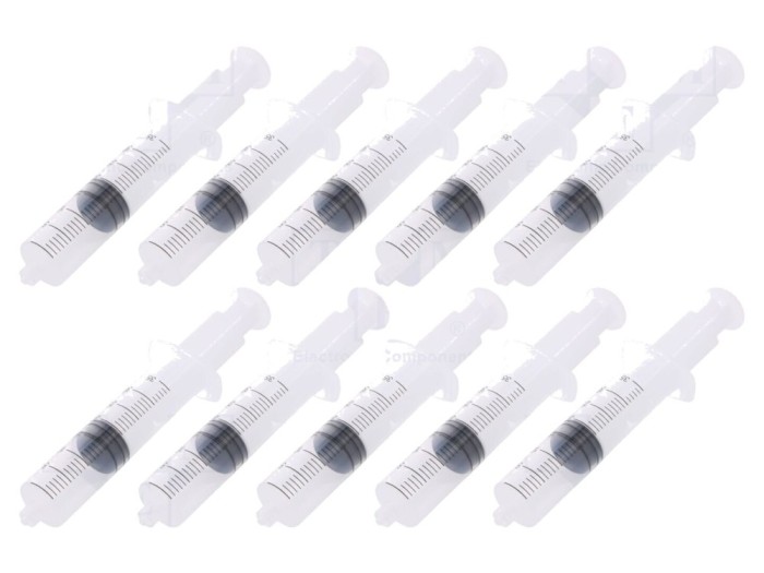 Seringă 35ml Transparentă Luer Lock 10buc
