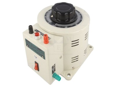 Autotransformator variabil 230VAC 0-260V 6.5A BREVE TUFVASSONS foto