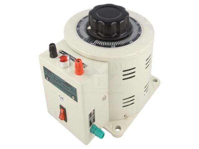 Autotransformator variabil 230VAC 0-260V 6.5A BREVE TUFVASSONS