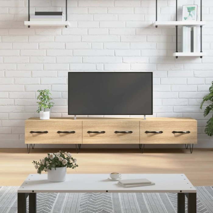 vidaXL Dulap TV, stejar sonoma, 150x36x30 cm, lemn prelucrat 829151