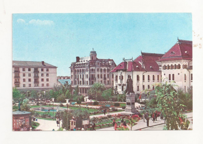 RF14 -Carte Postala- Craiova, Piata A.I. Cuza, necirculata