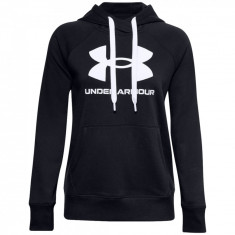 Hanorace Under Armour Rival Fleece Logo Hoodie 1356318-001 negru foto