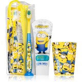 Minions Travel Dental set pentru &icirc;ngrijirea dentară pentru copii 3+