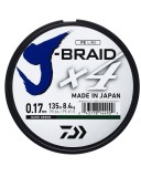 FIR TEXTIL DAIWA J-BRAID X4 0.19MM 10.2KG 135MT VERDE