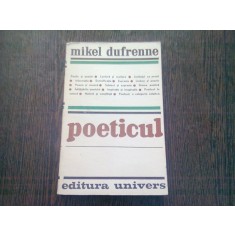 POETICUL - MIKEL DUFRENNE