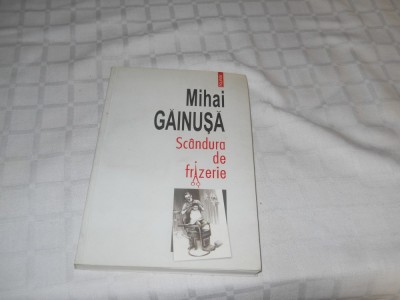SCANDURA DE FRIZERIE - MIHAI GAINUSA , 2010, CARTE NOUA, Ed. Polirom foto