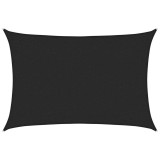 Cumpara ieftin Panza parasolar, negru, 2x2,5 m, HDPE, 160 g/m&sup2;