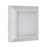 Aplica exterior cu LED Pann KL121054, 4W, 440 / 520 / 500lm, lumina calda / neutra / rece, pentru scari, alb, modern