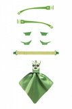 Kit accesorii pentru ochelari de soare mokki click&amp;change, verde