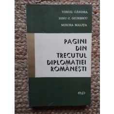 VIRGIL CANDEA - PAGINI DIN TRECUTUL DIPLOMATIEI ROMANESTI