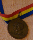 Medalie Romania Carol I si Traian 1906