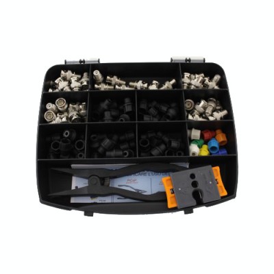 Kit 50 conectori CAP SYSTEM, decapator si cleste sertizare - CAP SYSTEM CAP-KIT2BNC foto