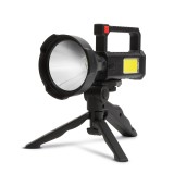 Lanternă multifuncțională foarte luminoasă &ndash; cu trepied &ndash; 580 lm