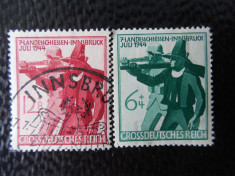 Reich-Tirolezi-serie completa-stampilate foto