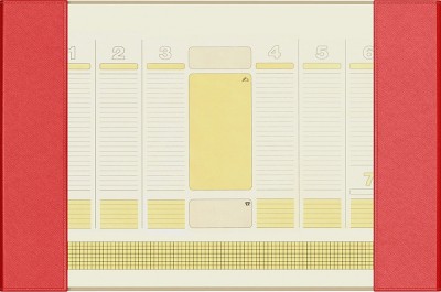 Mapa birou planner rosie foto