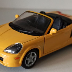 Macheta Toyota MR2 Spyder W30 2005 galben- Welly 1/36