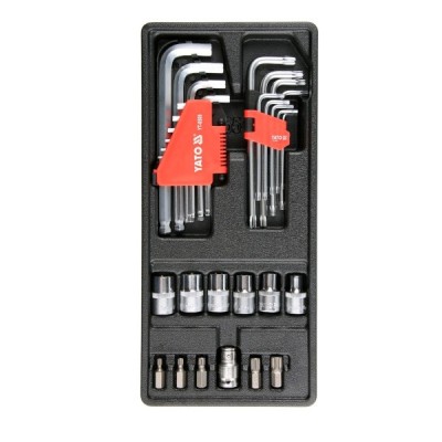 YATO Set 31 piese, insertie dulap scule foto