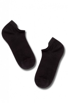 Șosete ultrascurte (anklet) din bumbac, DiWaRi Active 000 - Negru, 29 (44-45) foto