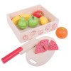 BigJigs Set fructe feliate - Jucarie perfecta pentru dezvoltarea copiilor