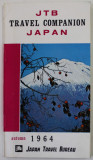 JTB , TRAVEL COMPANION JAPAN , AUTUMN 1964