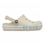 Saboti Crocs Toddler Bayaband Clog Bej - Winter/White, 24, 27