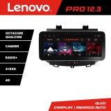 Navigatie Opel Grandland X / Crossland X 2016-2020 QLED 12.3 4+64GB