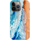 Husa compatibila cu Apple iPhone 12 Mini Seashore, Silicon, TPU, Viceversa, Transparent, Carcasa