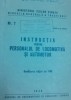 Instructia Personal Locomotiva si Automotor CFR 7/1969 - Carte Transporturi Feroviare