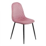 SCAUN DE BUCATARIE DIN CATIFEA BUC 237X ROZ