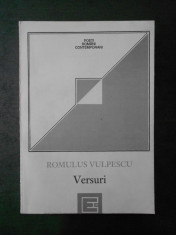 ROMULUS VULPESCU - VERSURI 1948-1993 (1995, editie ne varietur) foto
