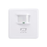 Senzor Prezenta Incastrat 160 NEW JQ20 ALB IP20