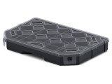 Container KISTENBERG cu partiții negre 284x195x40mm TAGER