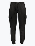 Cumpara ieftin Pantaloni sport barbati cu bata elastica si design cu multe buzunare negru L, Negru, L INTL