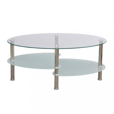 Masuta de cafea cu design exclusivist, alb foto