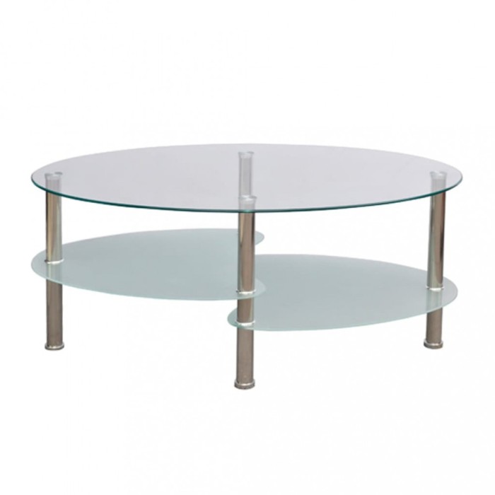 Masuta de cafea cu design exclusivist, alb